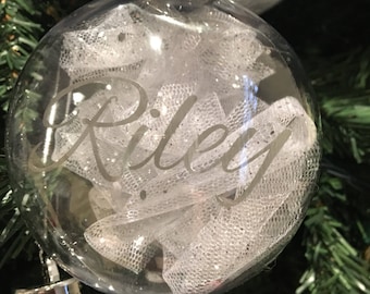 Personalised Christmas Baubles