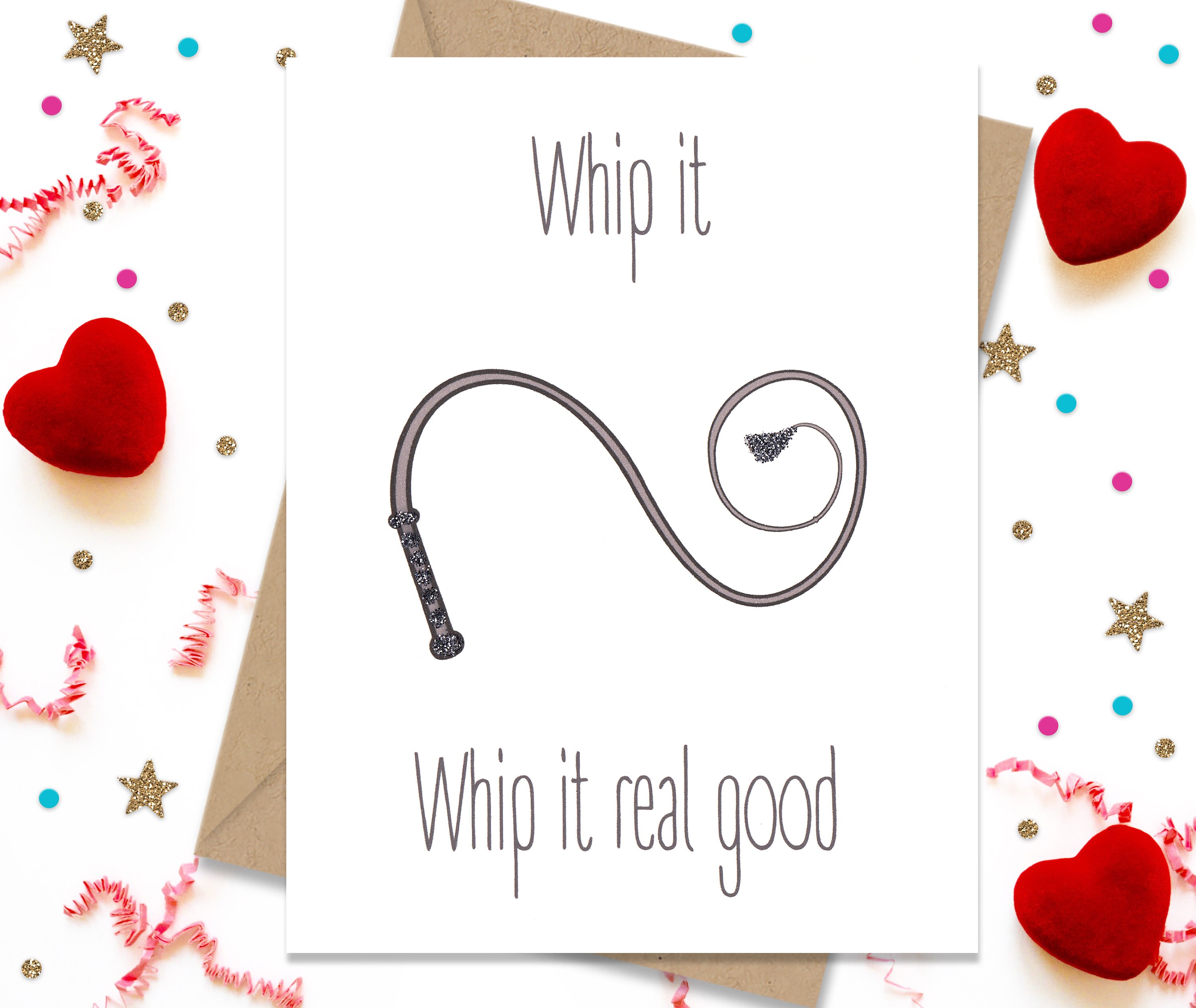 Kinky Card Funny Card BDSM CardSexy Cards Funny Greeting