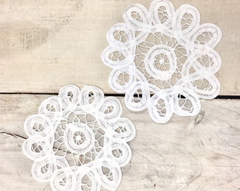 Cotton doily - pk of 5