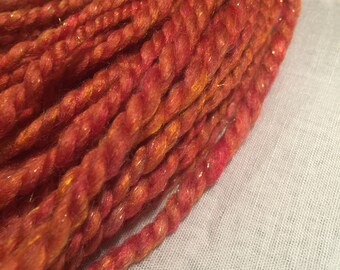 Sparkling sunset bulky homespun yarn