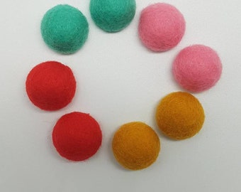 Felt buttons (5 pk)