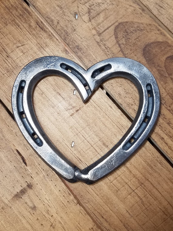 Small Horseshoe Heart Horseshoe Decor Heart Decor Heart