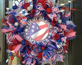 Proud to be an American Wreath.