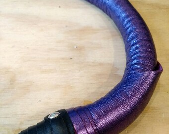 BDSM Leather Dragon Tail Whip- Custom to order - Leather Adult Toy for kink - dragontail