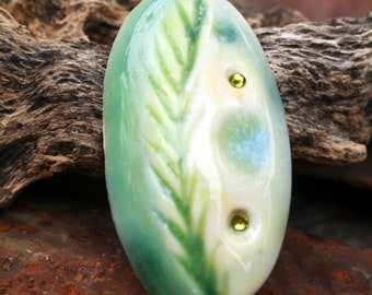 Handmade Porcelain Cabochon
