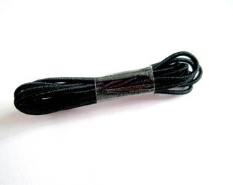 1 m elastic wire-wrapped with black 1 mm creating fashion jewelry