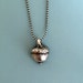 Sterling Silver Acorn Necklace, Last Minute, Gift Free Shipping, Gardening Gift
