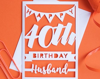 40th birthday cards | Etsy