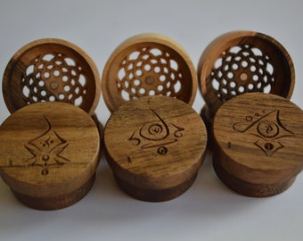 Pocket Herb Grinder - 3 pieces