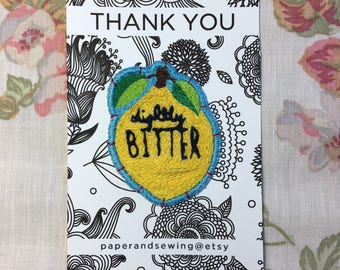 Patch - Slightly Bitter Lemon