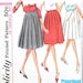 Pleated Skirt in 3 Versions Waist 26