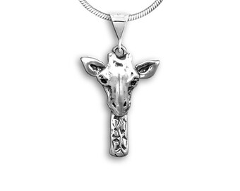 Sterling Silver Giraffe Pendant