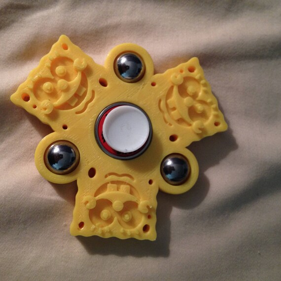 Custom Hand Ball Spinner Fid Toy Spongebob EDC w ABEC 9