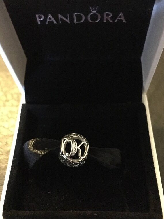 pandora vintage k charm pandora vintage k charm