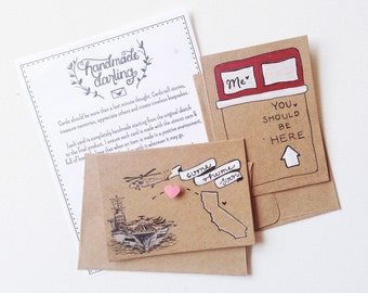Custom Military Care Package Card