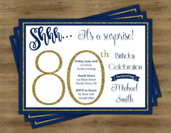 surprise 80th birthday invitation surprise birthday surprise 80th birthday invitation wording