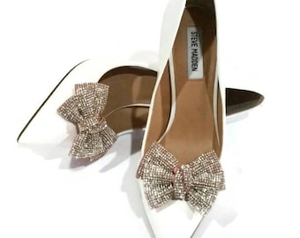 Rhinestone Crystal Wedding Shoe Clips, Rhinestone Shoe Clips, Bridal Accessories, Crystal Accessories, Wedding Shoe Clips, Sexy Shoe Clips