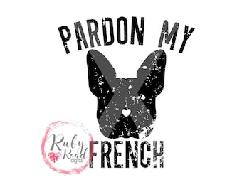 French bulldog svg | Etsy