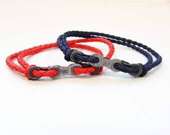 Vegan leather bracelet, bike chain bracelet, bike jewelry, bicycle jewelry, chain bracelet, leather bracelet, bike leather bracelet