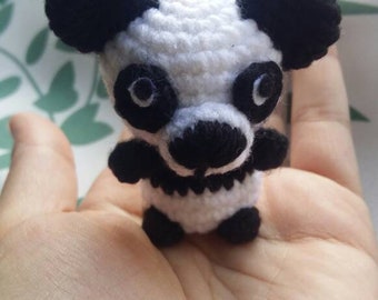 Panda Amigurumi Keychain