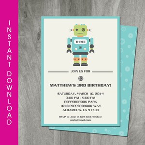 Double Sided Birthday Invitations 8