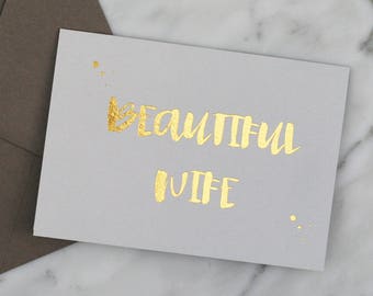 Valentines Card, Birthday Card, Wife Card, Anniversary Card.