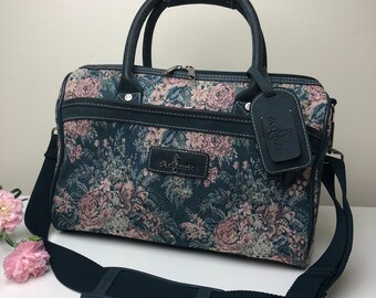90's Atlantic Tapestry Carry-on