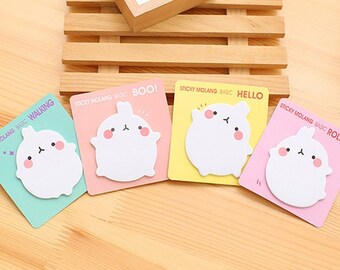 Cute MOLANG Sticky Note