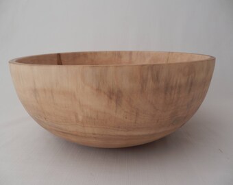 Wooden End Grain Serving Bowl Ambrosia Maple Handmade