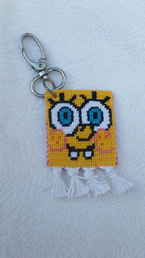 spongebob plush keychain