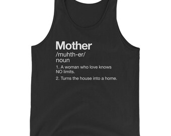 Mother Definition Merch Bella And Canvas Men's Top