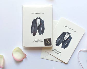 Will you be my groomsman - groomsman invitation cards - groomsmen invitation - Groomsmen proposal - best man invitation - Choose your set