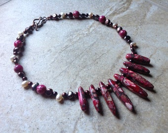 Aqua Terra Jasper Necklace