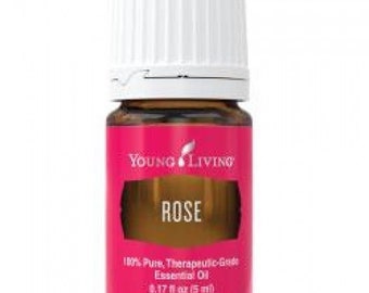 Young Living Essential Oil Rose 5ml New Sealed Pure Rose for Crafting, Soaps, Bath Salts, Aromatherapy