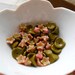 62 pcs olive and pink floral flower leaf beads- new beads destash bead supply - jewelry making lot