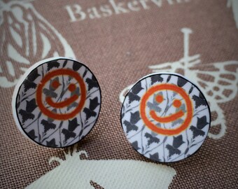 Sale! Sherlock Wallpaper Earrings