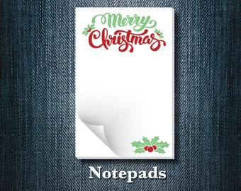Christmas Notepads (set of 5)