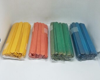 Colored Popsicle Sticks, Plant Markers, Label the Garden, Coasters, Picture Frames, Bookmarks, Chore Jars, Label Your Herbs, Craft Sticks