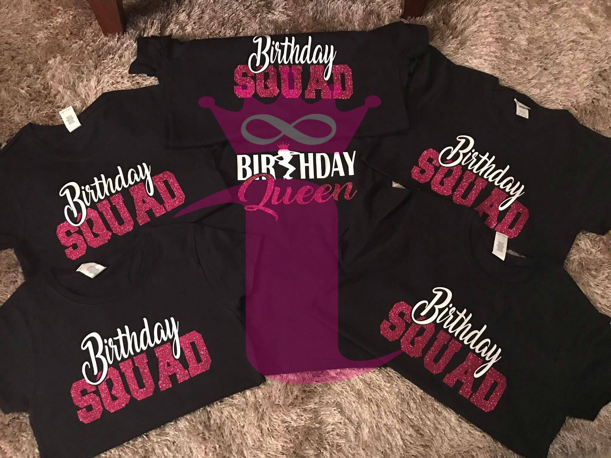 Download Birthday Squad Shirt Birthday Queen Friend Squad Birthday