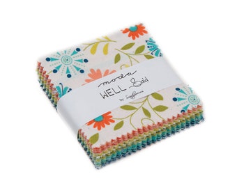 Well Said Mini Charm Pack - Sandy Gervais - 42 pieces
