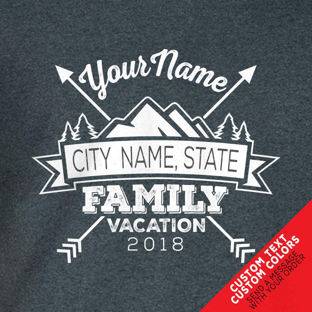 Download Custom Family Camping in Moutains Vacation Shirts