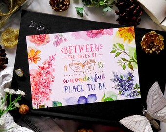 Between the pages - print