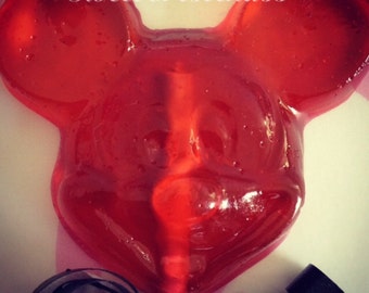 Handsome Mouse Inspired Lollipops- Hard Candy Favors-Adorable