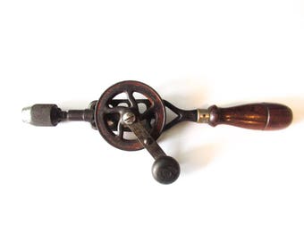 Millers Falls Antique Hand Drill NO 1 - 1915 Single Speed Hand Drill