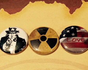Ellie Cosplay Buttons (The Last of Us)