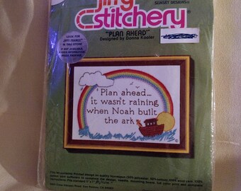 Sunset Designs Jiffy Stitchery Kit "Plan Ahead"