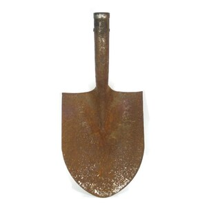 Vintage Shovel Head Rustic Rusted Garden Shovel