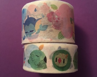 Pokemon washi tape sample