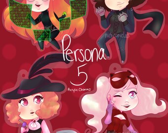 Persona 5 - Phantom Thieves Acrylic Charms