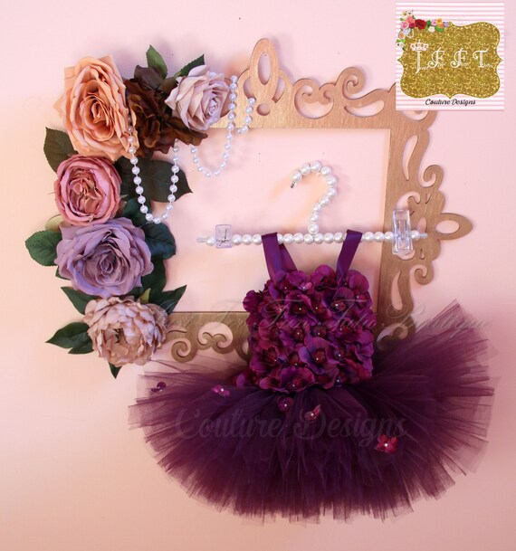 Plum baby tutu dress eggplant baby tutu dress hydrangea baby